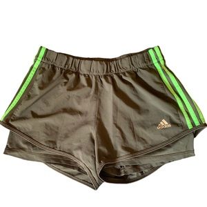 Adidas Climalite Women’s Running Athletic Workout Shorts Size L